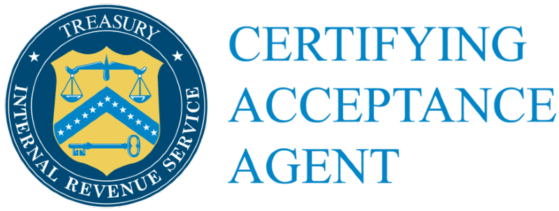 L'IRS nomina ExportUSA Certifying Accepting Agent ai fini della richiesta dell'ITIN