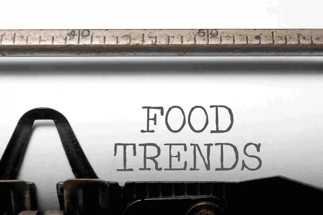 Alimenti e bevande di tendenze negli Stati Uniti 2023 Trend food and beverage in America