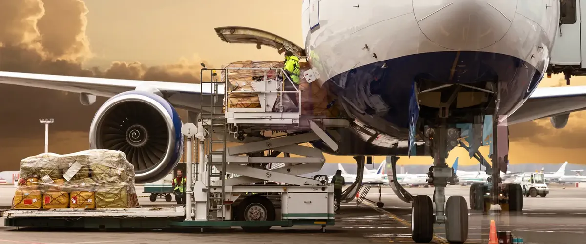 Spedizioni via aerea per gli Stati Uniti