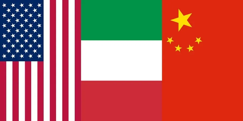 import export Stati Uniti Cina Italia