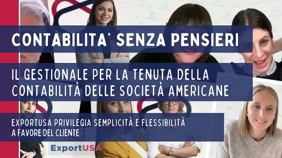 Banner per articolo che parla di gestionali per la tenuta della contabilità per società americane