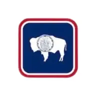 Icona bandiera dello Stato del Wyoming negli Stati Uniti d'America