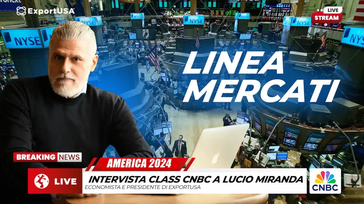 Lucio Miranda interivstato da Class CNBC sulle presidenziali in America e andamento mercati ed economia negli Stati Uniti