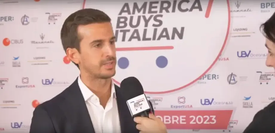 La videointervista a Parmacotto spa durante l'evento America buys Italian 2023