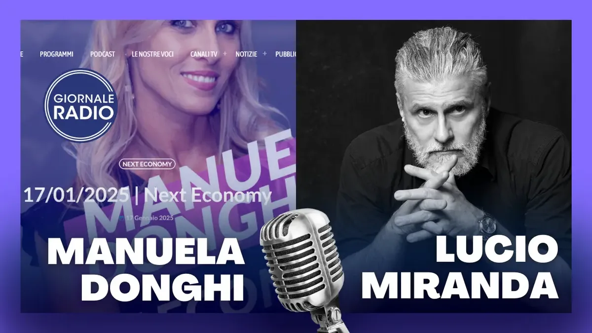 Manuela Dongo di Giornale Radio intervista Lucio Miranda di ExportUSA