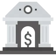 Il Tesoro USA spiegato bene Icona rappresentativa del dipartimento del tesoro degli stati uniti