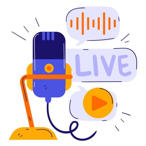 impianto audio per la trasmissione Next Economy nella quale è interenuto Lucio Miranda di ExportUSA