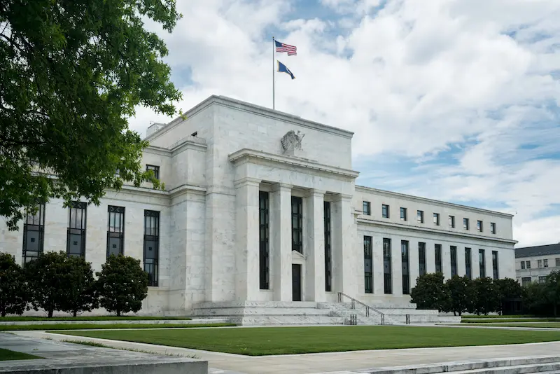 Il palazzo della Federal Reserve a Washington